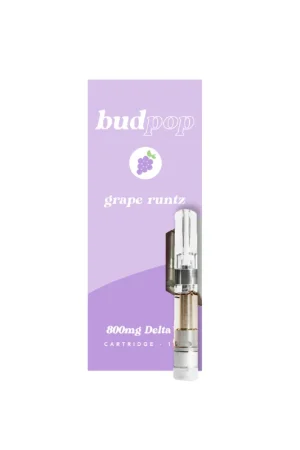 BudPop Grape Runtz Delta-8 THC Vape