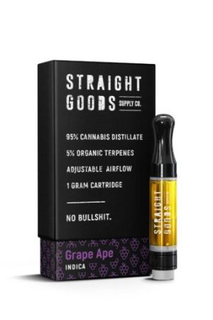 Straight Goods THC Vape Cartridge