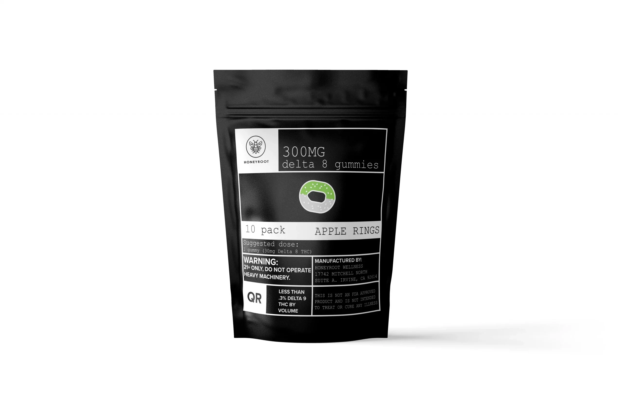 HoneyRoot Apple Rings Gummies