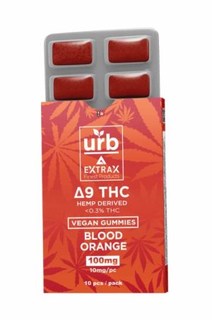 Blood Orange Urb Extrax Delta 9 THC Gummies