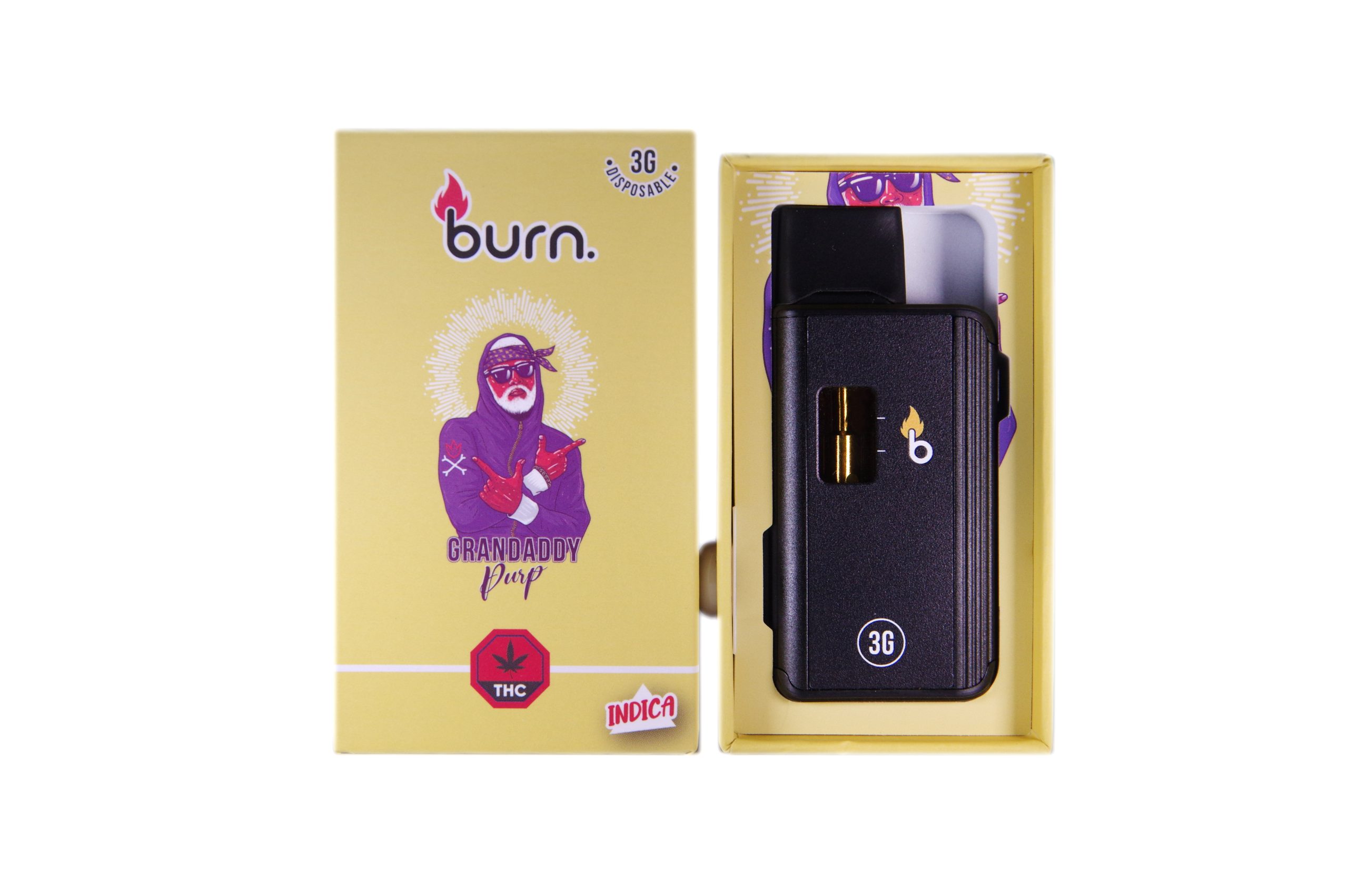 Burn Extracts – Granddaddy Purple Disposable Pen