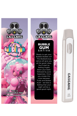 Gas Gang – Bubble Gum Disposable Pen