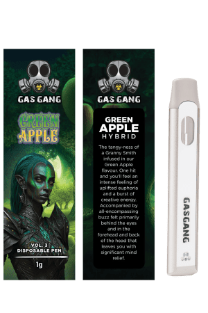 Gas Gang – Green Apple Disposable Pen