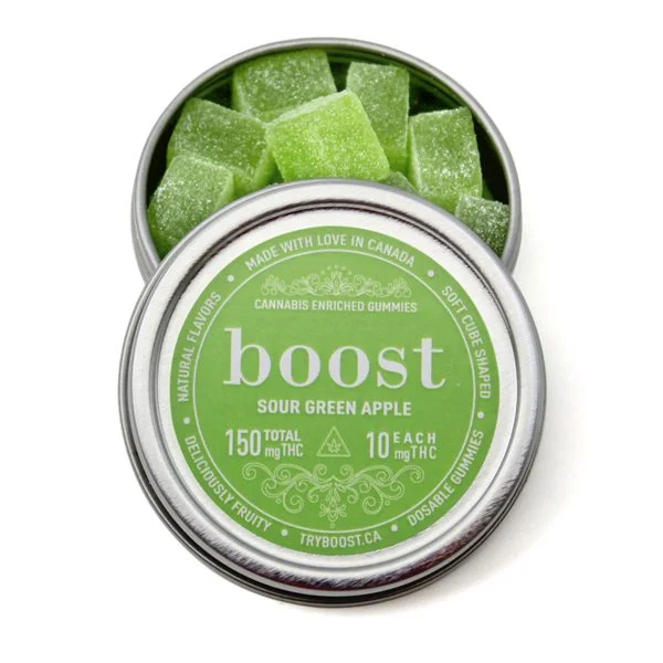 THC Sour Green Apple Boost